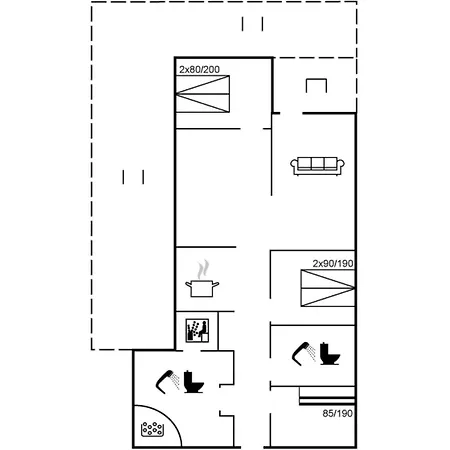 Semesterbostad Aviaja - 12km From The Sea By Interhome Oksbøl